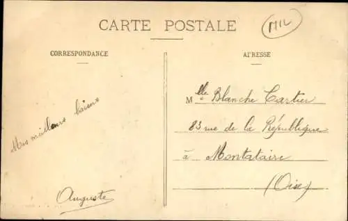 Ak L'Infanterie au Combat, L'Assaut, Französische Armee, Ansturm