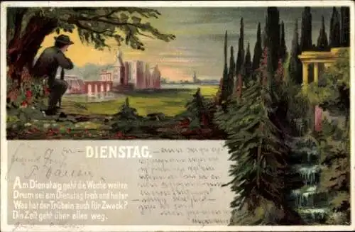 Künstler Litho Sonntag, Allegorie