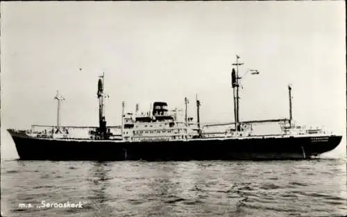 Ak Dampfer m.s. Serooskerk