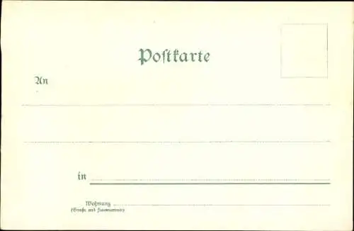 Künstler Litho Gerlach, Bayrischer Divisionsstab im Manöver