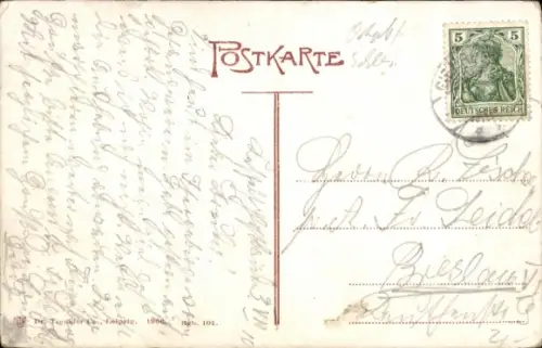 Ak Świeradów Zdrój Bad Flinsberg Schlesien, Restaurant am Waldessaum