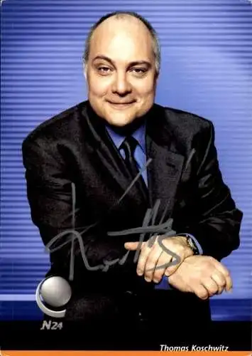 Ak Schauspieler Thomas Koschwitz, Portrait, Autogramm
