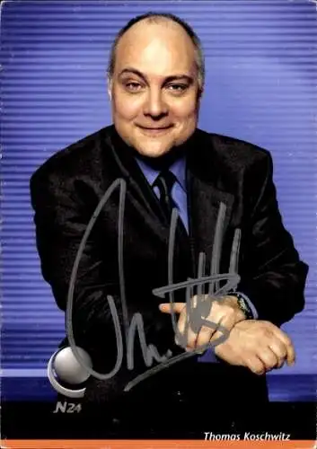 Ak Schauspieler Thomas Koschwitz, Portrait, Autogramm