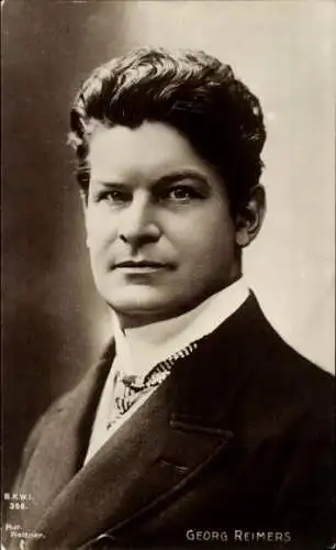 Ak Schauspieler Georg Reimers, Portrait