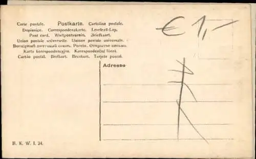 Ak Schauspielerin, Portrait