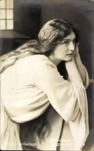 Ak Schauspielerin Berta Neuhoff, Portrait