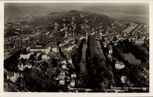 Ak Tübingen am Neckar, Fliegeraufnahme