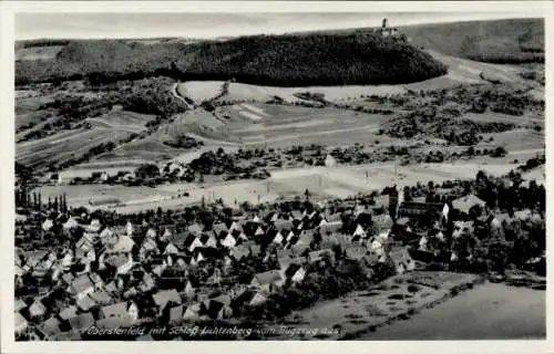 Ak Oberstenfeld in Baden Württemberg, Fliegeraufnahme, Schloss Lichtenberg