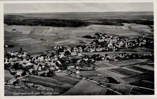 Ak Döckingen Polsingen in Mittelfranken, Fliegeraufnahme