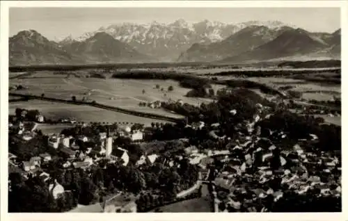 Ak Bad Aibling in Oberbayern, Fliegeraufnahme