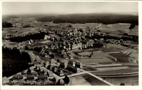 Ak Sankt Georgen im Schwarzwald, Fliegeraufnahme