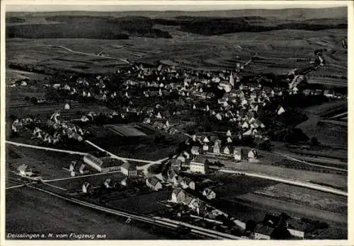 Ak Deißlingen am Neckar, Fliegeraufnahme