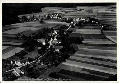 Ak Ochsenberg Königsbronn an der Brenz, Luftaufnahme