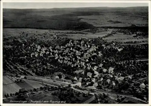 Ak Heimerdingen Ditzingen in Württemberg, Fliegeraufnahme