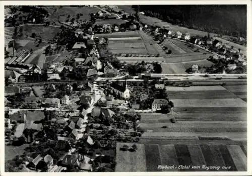 Ak Bleibach Gutach im Breisgau Schwarzwald, Fliegeraufnahme