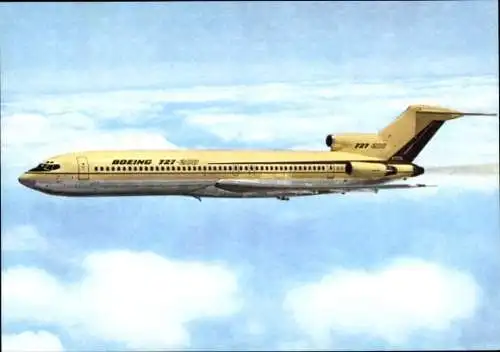 Ak Passagierflugzeug Boeing 727 200, Turbinenluftstrahlverkehrsflugzeug