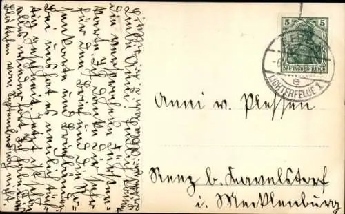 Ak Prinz Adalbert von Preußen, Adelheid von Sachsen Meiningen, Portrait, Uniform