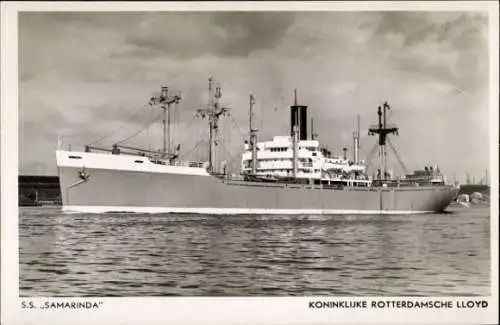 Ak Koninklijke Rotterdamsche Lloyd, KRL, S.S. Samarinda