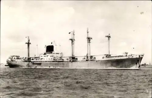 Ak Frachtschiff, MS Schelde Lloyd, KRL, Ansicht Steuerbord