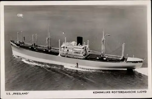 Ak Frachtschiff, SS Friesland, Koninklijke Rotterdamsche Lloyd