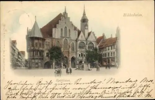 Ak Hildesheim in Niedersachsen, Rathaus