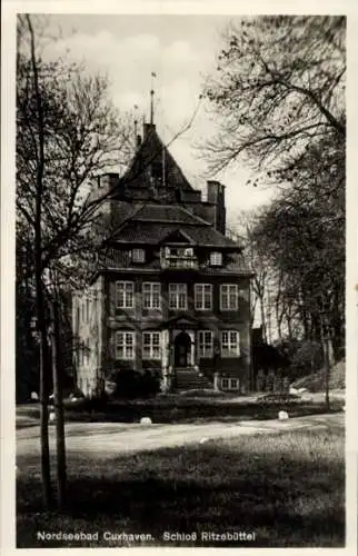 Ak Nordseebad Cuxhaven, Schloss Ritzebüttel