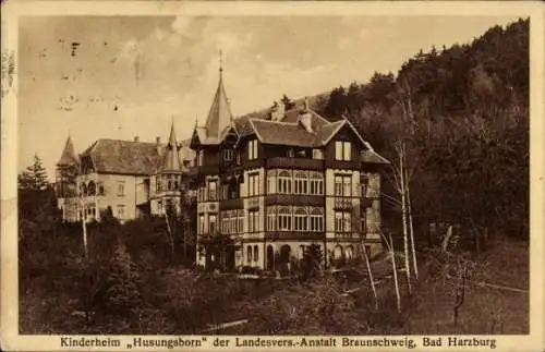 Ak Bad Harzburg, Kinderheim Husungsborn