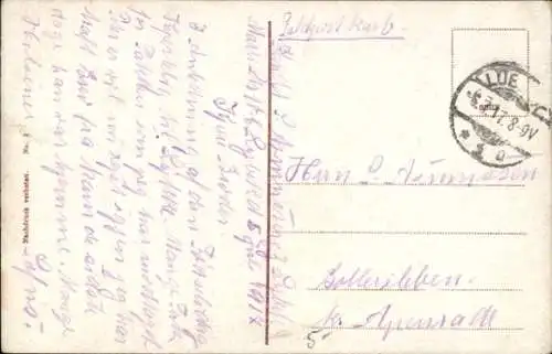 Ak Bad Segeberg in Schleswig Holstein, Stadtpanorama vom Kalkberg