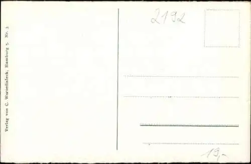 Ak Helgoland in Schleswig Holstein, Insel in Sicht