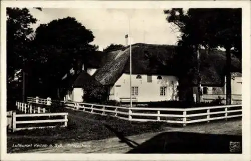 Ak Luftkurort Keitum a. Sylt, Friesenhaus