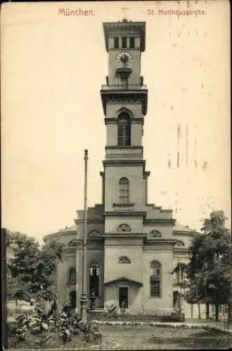 Ak München, St. Mathäuskirche