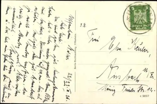 Ak Uffenheim in Mittelfranken, Würzburger Tor