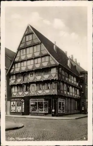 Ak Celle in Niedersachsen, Höppner Haus, Handlung, Altes Patrizierhaus, Poststraße