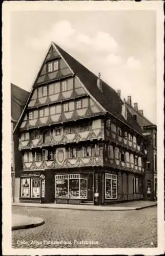 Ak Celle in Niedersachsen, Höppner Haus, Handlung, Altes Patrizierhaus, Poststraße