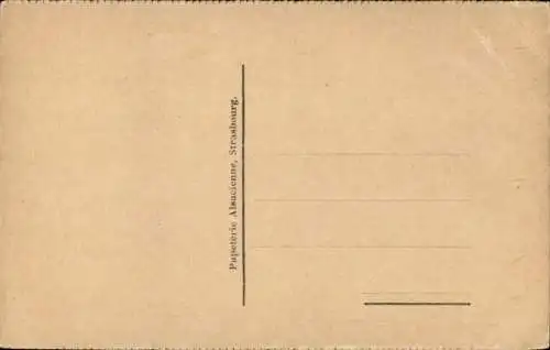 Ak Strasbourg Elsass Bas Rhin, Bahnhof