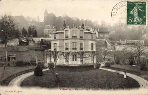 Ak Villennes Yvelines, Un coin de Villennes