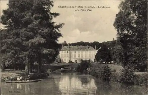 Ak Neauphle le Vieux Yvelines, Schloss