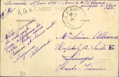 Ak Neauphle le Vieux Yvelines, Schloss