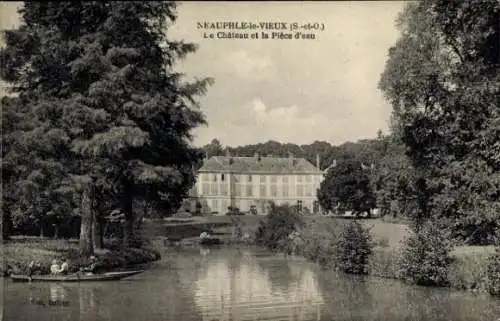 Ak Neauphle le Vieux Yvelines, Schloss