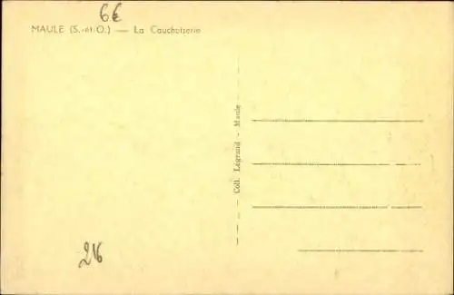 Ak Maule Yvelines, La Cauchoiserie