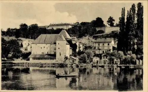 Ak Thonon les Bains Haute Savoie, vue prise de la Jetee