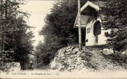 Ak La Clusaz Haute Savoie, Chapelle du Parc