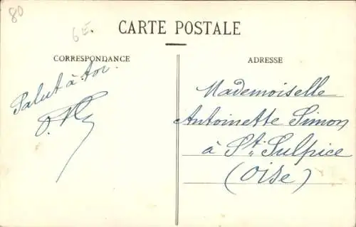 Ak Amiens-Somme, Gare Saint Roch