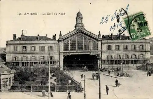 Ak Amiens-Somme, Gare du Nord