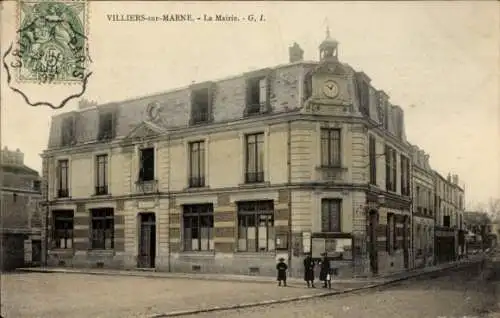 Ak Villiers sur Marne Val de Marne, Mairie