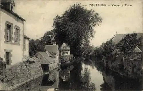 Ak Pontrieux Côtes d’Armor, Vue sur le Trieux