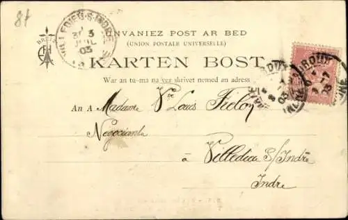 Ak Port Blanc Côtes d'Armor, Ti Chansonniou, La Maison de Theodore Botrel