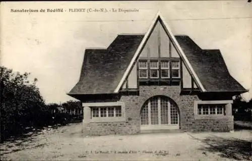 Ak Plémet Côtes-d’Armor, Sanatorium de Bodiffe, Le Dispensaire