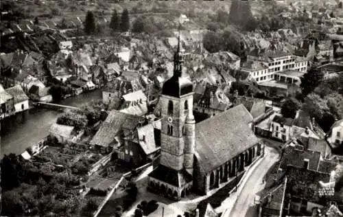 Ak Ornans Doubs, Kirche