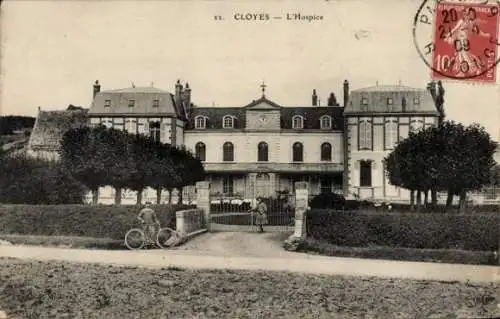 Ak Cloyes sur le Loir Eure et Loir, L'Hospice